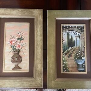 2 Anister frame wall decor 15x10